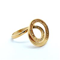 Ringe Comete Dame in Gold Diamante 0.07 Ct ANB 487 - ANB 487